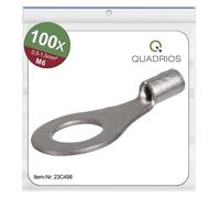 Quadrios 23C498 Capocorda ad anello Sezione Max=1.5 mm² Ø foro=6.5 mm Non isol