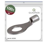 Quadrios 23C503 Capocorda ad anello Sezione Max=2.5 mm² Ø foro=6.5 mm Non isol