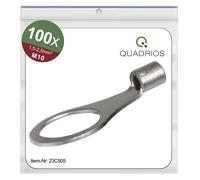 Quadrios 23C505 Capocorda ad anello Sezione Max=2.5 mm² Ø foro=10.5 mm Non iso