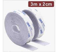 Quadrios 24CA323 Nastro a strappo da incollare Lato morbido e lato rigido (L x