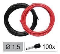Quadrios 25CW128 Filo singolo LiFY 1.5 mm² Rosso, Nero 1 KIT