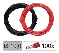 Quadrios 25CW132 Filo singolo LiFY 10 mm² Rosso, Nero 1 KIT