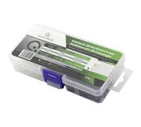 Quadrios Assortimento LED Bianco caldo, Bianco freddo 5 mm 20 mA 3.0 V