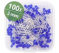 Quadrios Assortimento LED Blu 3 mm 20 mA 3.0 V