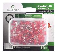 Quadrios Assortimento LED rosso 20 mA 2.0 V