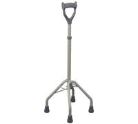 Quadripode brio in alluminio anodizzato con manico chiuso impugnatura anatomica