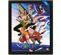 QUADRO 3D ONE PIECE PIRATES ANIME - GADGET