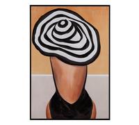 Quadro 70 x 3,5 x 100 cm tela polistirene