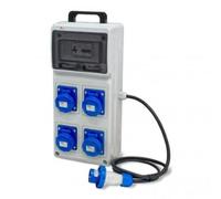 Quadro ASC Rosi Materiale Elettrico 4x3P 16A - 2240