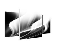 QUADRO ASTRATTO ABSTRACT COLORATO TRITTICO 3 PEZZI ARREDO SALOTTO MODERNO ARTE