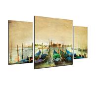 QUADRO ASTRATTO ABSTRACT COLORATO TRITTICO 3 PEZZI ARREDO SALOTTO MODERNO ARTE