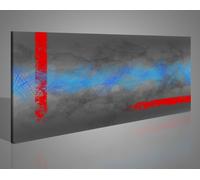 Quadro Astratto Rosso - Pittura Moderna Stilizzata - Arredamento Ecclettico