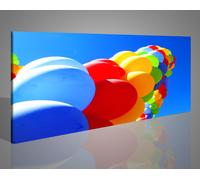 Quadro Astratto su Tela - Pittura Moderna con Contrasti Cromatici