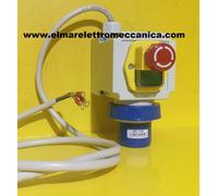 Quadro Avviamento + EMERGENZA Interruttore Monofase Con Bobina Di Minima 16 A