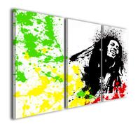 Quadro Bob marley II stampa su tela canvas decorazione moderna immagine pop art