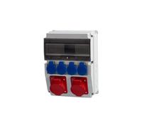 Quadro CAJA 12M prese 2x16A 5p, 4x230V/12 moduli F3.0454