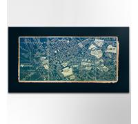 Quadro Canvas su telaio in legno BEATLES SONGS