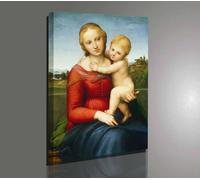 ⭐Quadro Capezzale Raffaello Sanzio Madonna Cowper Stampa su Tela effetto Dipinto