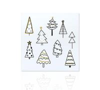 Quadro Christmas Tree Quadro da appendere arredo natalizio realizzato a mano