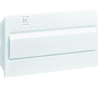 Quadro COSMOS 1x18M incasso IP40 porta piena VR118PP