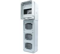 Quadro da cantiere Palazzoli con 3 prese e 5 moduli DIN 579823