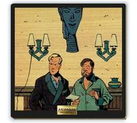 Quadro da collezione Akimoff Blake e Mortimer, in abito da notte (2025)