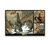 Quadro da collezione Akimoff Blake e Mortimer, La freccia ardente (2023)