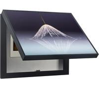 Quadro decorativo con coperchio for scatola fusibili, pannello di sicurezza for contatore elettrico, dipinto da appendere alla parete, 50x60 cm.