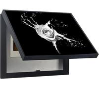 Quadro decorativo con coperchio for scatola fusibili, pannello di sicurezza for contatore elettrico, dipinto da appendere alla parete, 50x60 cm.