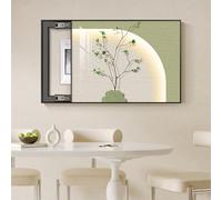Quadro Decorativo Con Scatola Di Distribuzione Push-pull, Coperture Per Scatole Di Interruttori, Quadri Sospesi, Cornice In PS, Sculture Da Parete Decorative 3D(B,50 * 40cm)