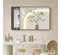 Quadro Decorativo Con Scatola Di Distribuzione Push-pull, Coperture Per Scatole Di Interruttori, Quadri Sospesi, Cornice In PS, Sculture Da Parete Decorative 3D(A,50 * 40cm)
