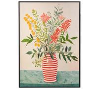 Quadro decorativo con vaso di fiori di pino multicolore Wexford
