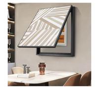 Quadro Decorativo per Pannello Elettrico Copertura Scorrevole per Cassetta Fusibili E Cassetta Contatore Elettrico Adatto per Soggiorni WXQTM(A,21.65x17.72in)