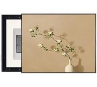 Quadro Decorativo Quadro Elettrico, Quadro Distribuzione Creativo con Piante Verdi Soggiorno, Quadro A Olio con Interruttore Automatico, Scorrevole Lateralmente Aprire(D,40 * 50)