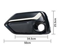 Quadro della lampada antinebbia posteriore dell'au Luce fendinebbia anteriore posteriore/adatta for Honda Civic Hatchback 2020 2021, cornice di rivestimento, coperchio, cornice Quadro della luce ant