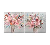 Quadro della marca DKD Home Decor Vaso (2 Pezzi) (100 x 3 x 100 cm) (Riferimento: S3017796)