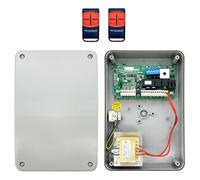 QUADRO DI COMANDO ELB 24 CANCELLO BATTENTE 2 MOTORI 24v BASSA TENSIONE + 2 EQUO