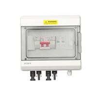 Quadro di combinazione fotovoltaico solare con protezione contro i fulmini, 1 ingresso, 1 uscita, DC 600 V, fusibile 16 A, MCB SPD, scatola impermeabile IP65