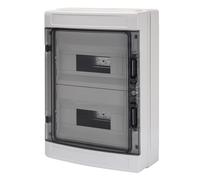 Centralino a Parete 24 Moduli DIN 12X2 IP65 Gewiss GW 40104 con porta fume'