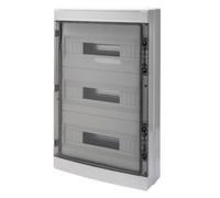 Centralino Gewiss esterno IP65 54 (18x3) portello fumè IP65 GW40108