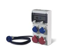 Quadro di distribuzione portatile BLOCK4 Scame 630.4506-1060