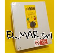 Quadro Elettrico Avviamento e Protezione Elettropompa Trifase 400 V