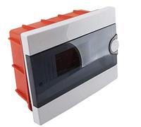 Quadro elettrico centralino 9 moduli DIN box incasso oppure superficie scatola IP40 interruttori magnetotermici (Incasso)