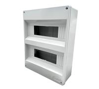 Quadro elettrico centralino senza sportello 12 - 24 moduli din da parete per int