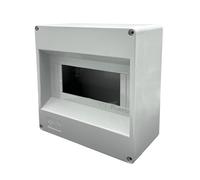 Quadro elettrico centralino senza sportello 4-8 moduli din da parete per interruttori