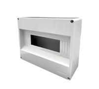 Quadro elettrico centralino senza sportello 6 - 12 moduli din da parete per inte