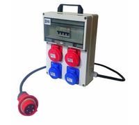 Quadro elettrico da Cantiere n.2 Prese Monofase+N.2 Prese Trifase IP67 16A