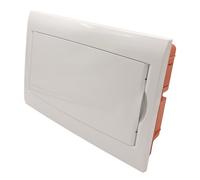 Quadro elettrico da incasso da 6 a 12 moduli centralino con sportello bianco per