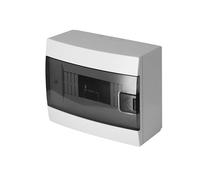 Quadro Elettrico da Parete 1 File per 8 Moduli 104,5x215,5x173,5 mm IP40 - Bianco Scatola di Distribuzione in ABS - Centralino per Impianti Elettrici da Interno - Horoz Electric