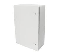 Quadro Elettrico da Parete 600x400x200 mm IP65 Grigio - Scatola di Distribuzione in ABS con Piastra di Montaggio Zincata - Armadietto per Impianti Elettrici da Esterno e Interno - Horoz Electric